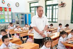 Xã Đan Phượng tăng cường quản lý, giám sát bữa ăn bán trú