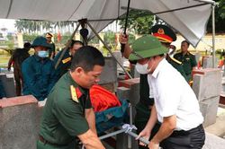 Xã Chương Dương: Lấy mẫu ADN, từng bước xác định danh tính liệt sĩ