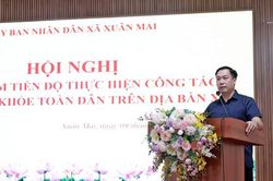 Xã Xuân Mai đẩy nhanh tiến độ khám sức khỏe toàn dân