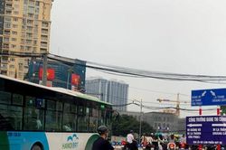Điều chỉnh giao thông nút Láng Hạ - Giảng Võ - La Thành từ đêm 11-9