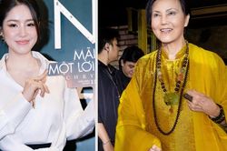 Lê Phương chúc mừng nghệ sĩ Kiều Chinh