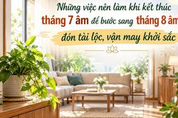 Những việc nên làm khi kết thúc tháng 7 âm để đón tháng 8 âm tài lộc, vận may khởi sắc