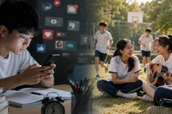Học sinh lệ thuộc điện thoại: Nhận biết sớm và 5 cách giảm thời gian màn hình