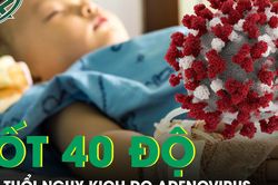 Bé trai 4 tuổi sốt 40 độ liên tục do Adenovirus, những dấu hiệu cần cảnh giác