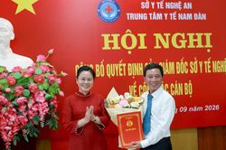 Trung tâm Y tế Nam Đàn có tân Giám đốc