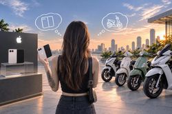Một chiếc iPhone Duo mua được xe máy cao cấp