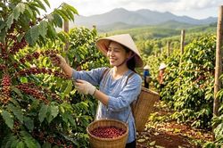 Giá cà phê hôm nay 10.9.2026 tiến gần lại mốc 100.000 đồng/kg