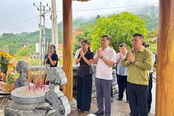 Làng Nủ tưởng niệm 67 người dân thiệt mạng, mất tích do lũ quét năm 2024