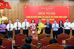 Chuẩn y hai đồng chí tham gia Ban Thường vụ Tỉnh ủy Lai Châu nhiệm kỳ 2025-2030