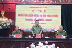 Đấu tranh với 'tội phạm mạng', không vùng cấm, không biên giới