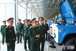 Nâng tầm tham mưu, bảo đảm tốt hậu cần, kỹ thuật