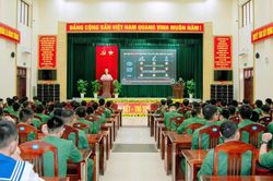 Xây dựng môi trường quân đội không khói thuốc từ thay đổi nhận thức, hành vi của quân nhân