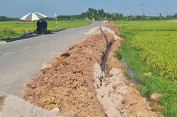 Xã vùng cao Quảng Ninh đưa nước sạch 'vượt núi' về dân