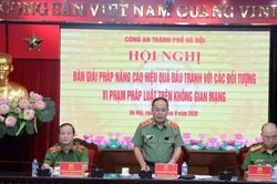 Công an Hà Nội siết định danh, lần dòng tiền tội phạm mạng