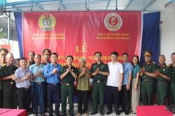 Bàn giao nhà 'Nghĩa tình đồng đội' tặng cựu chiến binh tại Hải Phòng