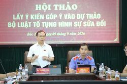 VKSND tỉnh Bắc Ninh tổ chức Hội thảo lấy ý kiến góp ý dự thảo Bộ luật Tố tụng hình sự (sửa đổi)