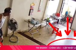 Tá hỏa khi kỳ đà hoa nặng 6kg chạy vào nhà