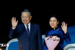 Tổng Bí thư, Chủ tịch nước kết thúc tốt đẹp chuyến thăm cấp Nhà nước tới Nga