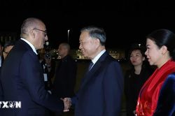 Tổng Bí thư, Chủ tịch nước Tô Lâm bắt đầu thăm chính thức Cộng hòa Pháp