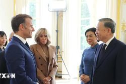 Tổng Bí thư, Chủ tịch nước Tô Lâm nhận Huân chương Đại thập tự Bắc đẩu bội tinh của nước Pháp