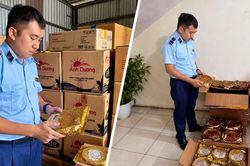 Hà Nội: Phát hiện bánh Trung thu, quần áo trẻ em nhập lậu trên địa bàn phường Việt Hưng