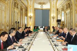 Tổng Bí thư, Chủ tịch nước Tô Lâm hội đàm với Tổng thống Pháp Emmanuel Macron