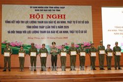 Đồng Tháp gỡ vướng chế độ, tiếp sức cho lực lượng an ninh cơ sở