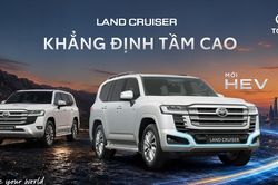Toyota Land Cruiser lần đầu có bản hybrid tại Việt Nam, giá từ 4,71 tỷ đồng