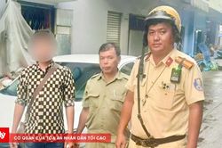CSGT TP.HCM kịp thời chặn vụ ô tô bị mất cắp
