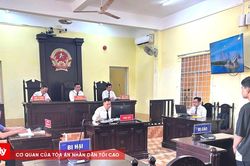 TAND khu vực 8 – Cà Mau tổ chức 4 phiên tòa trực tuyến rút kinh nghiệm