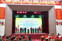 Tổng Bí thư, Chủ tịch nước Tô Lâm và Tổng thống Nga Putin dự lễ khánh thành phòng xét nghiệm dịch bệnh Việt - Nga