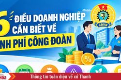 6 điều doanh nghiệp cần biết về kinh phí công đoàn