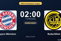 Nhận định Bayern München vs Bodo/Glimt: Màn so tài của hai đội vào phom
