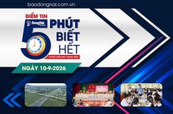 Điểm tin ‘5 phút biết hết’ sáng 10-9: Điều chỉnh tổ chức giao thông tại nút giao Cổng 11