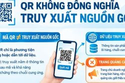 Infographic QR không đồng nghĩa truy xuất nguồn gốc