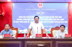 Khẩn trương rà soát, phân bổ nguồn vốn thực hiện Chương trình mục tiêu quốc gia
