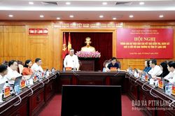 Thông qua dự thảo báo cáo kiểm tra, giám sát đợt 3 đối với Ban Thường vụ Tỉnh ủy Lạng Sơn