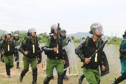 Diễn tập tác chiến khu vực phòng thủ Cụm 4