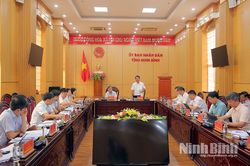 Tổ Giám sát số 61 của Ủy ban Kiểm tra Trung ương làm việc tại Ninh Bình