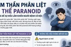 Tâm thần phân liệt thể Paranoid – Đừng để sự hiểu lầm khiến người bệnh cô độc