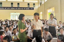 Đưa kiến thức pháp luật đến với học sinh