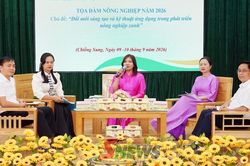 Tọa đàm 'Đổi mới sáng tạo và kỹ thuật ứng dụng trong phát triển nông nghiệp xanh'