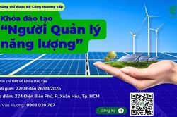 Bộ Công Thương tổ chức khóa đào tạo Người quản lý năng lượng, Kiểm toán viên năng lượng tháng 9