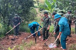 Đà Nẵng: Từ tin báo của người dân, phát hiện 2 hài cốt liệt sĩ