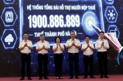 Thuế TP. Hà Nội ra mắt tổng đài hỗ trợ người nộp thuế 1900.886.889