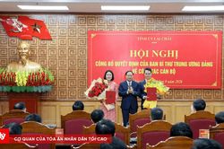 Công bố Quyết định của Ban Bí thư về công tác cán bộ tại Lai Châu