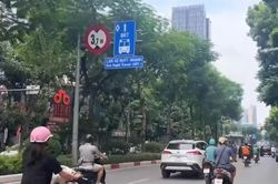 Khôi phục biển BRT trên đường Láng Hạ đi Láng