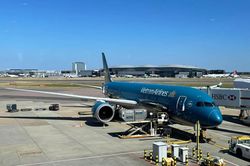 Sự cố không lưu tại Anh, Vietnam Airlines chuyển hướng chuyến TP.HCM - London sang Frankfurt