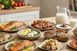 10 thực phẩm giàu protein giúp người trên 50 tuổi giữ cơ, giảm mỡ