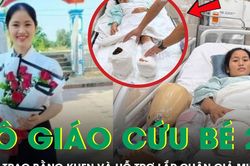 Cô giáo lao ra cứu bé trai 2 tuổi được hỗ trợ lắp chân giả miễn phí